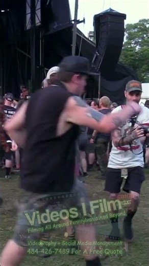 FEAR Performs "Let's Have A War" – Camp Punksylvania Punk Chaos!