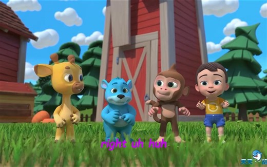 A Ram Sam Sam with Animal Friends - 儿童早教歌曲（经典英文童谣173）