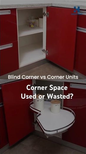 Corner Kitchen Storage | Magic Corner vs Shelves