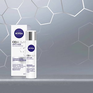 NIVEA CELLULAR ANTI-AGE SERUM – Light, special serum that gives intense moisture and hydration which boosts you skin’s energy to help achieve smoother, firmer, and youthful-looking skin with regular use. Exclusively sold at Lazada. ASC Ref. No. B031N052218N | NIVEA