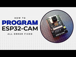 How to program Esp32 cam