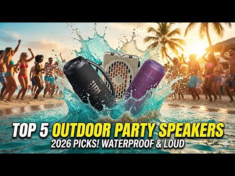 Top 5 Best Bluetooth Waterproof Speakers 2026 🔊 Speakers that are Waterproof, Loud & Portable!