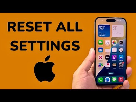 How To Reset All Settings On iPhone