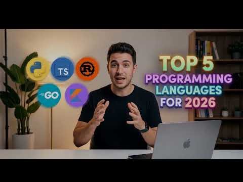 Top 5 Programming Languages for 2026 - What to Learn Next