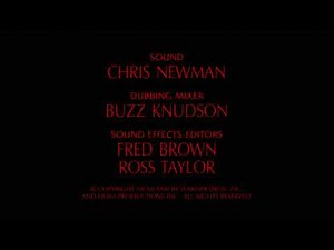 The Exorcist (1973) Ending Credits || 2000 Version