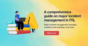 ITIL major incident management: Process, roles ( flow chart)