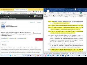 Changing References RSC format to ACS format