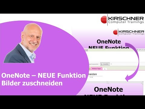 OneNote NEUE Funktion: Bilder zuschneiden