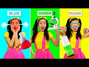 Ellie Experiments What Sinks or Floats in Swimming Pool | Ellie Sparkles | WildBrain