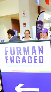 3.1K views · 69 reactions | Once again, our students have blown us away! #FurmanEngaged is all about students showcasing their research, internships, and study away experiences—bringing #TheFurmanAdvantage to life. We loved seeing them apply what they’ve learned and build skills for their future today! Read the full recap here: https://www.furman.edu/news/from-the-dining-hall-to-the-classroom-furman-engaged-takes-over-campus/ | Furman University | Facebook