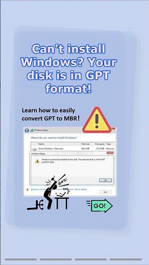 How to Convert GPT to MBR Without Data Loss | Safe & Easy Method #gpt #mbr #conversion