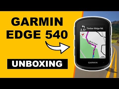 Garmin Edge 540 Standard Unboxing