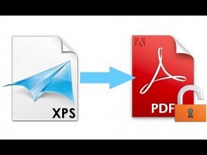 Corvertir archivos XPS a PDF y Word Sin programas facil y Rapido