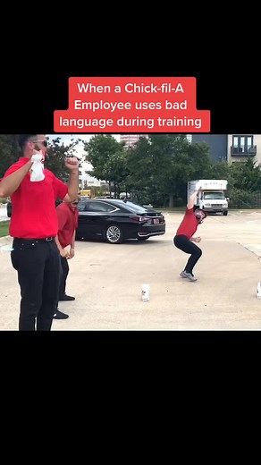 Unprofessional Behavior at Chick-fil-A Training