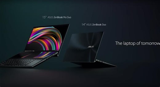 ASUS presenta nueva laptop con dos pantallas 4k (VIDEO)