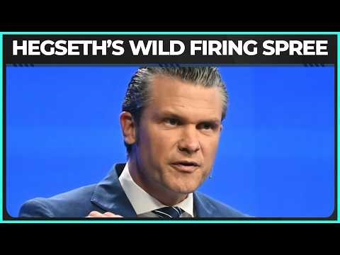 Hegseth's Mass Firings Is Going To End Badly...