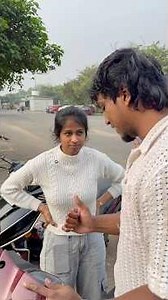 Husband wife💞makku bike owner😂🤥 #husbandwifecomedy #blackbeescouple #shorts