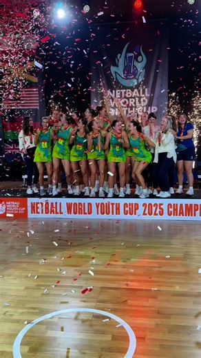 38K views · 1.9K reactions | Trophy lifted ✅ #NWYC2025GIB | #TogetherWeRise | World Netball | Facebook