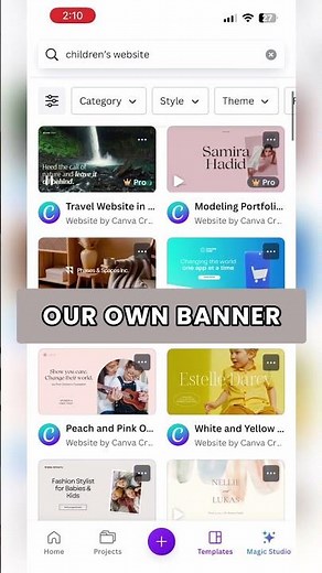 💡Find Banner Design Inspiration in Canva