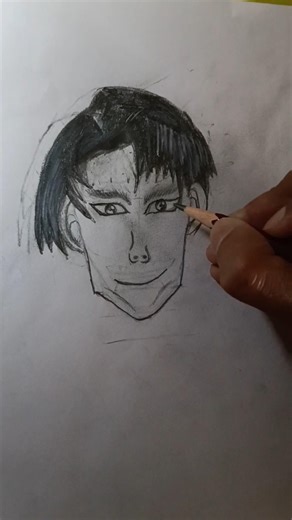 Face Drawing ✍️ | Easy & Realistic Sketch Tutorial 🎨