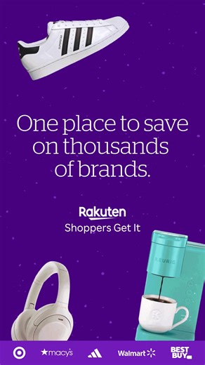 ✨ Shop. Earn. Save. Get Cash Back on everything you are shopping for! ✅ Cash Back on every purchase. ✅ Over 3,500 of your favorite brands at your fingertips. ✅ Exclusive deals for Rakuten members. | Rakuten