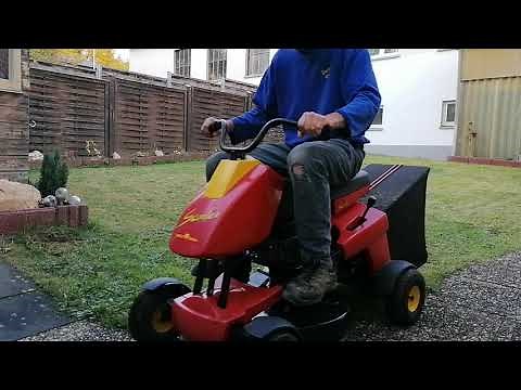 Wolf Scooter SV 4 Rasenmäher Aufsitzmäher Rasentraktor gebraucht gekauft und ausprobiert_10.2020