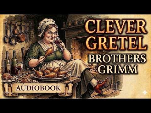 Brothers Grimm Fairy Tales For Adults: Clever Gretel 📖 Free Audiobook 🎧Learn English Through Story
