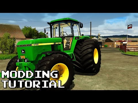 FS22 MODDING TUTORIAL - Add new TIRES to a Tractor | HOW TO MOD #6