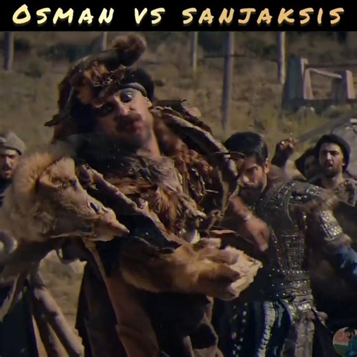 Osman Vs Sanjaksis 🔥 [ osman fight scene 🔥] [ kurulus osman] #osmanghazi #kurulusosman #osmanbey