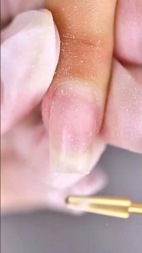 💅 How to Correct Downward Curved Nails | Step-by-Step Tutorial