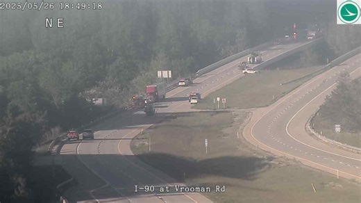 ‘Lucky to be alive’: Car driving ‘erratically’ hits semi, lands in ravine in Lake County crash