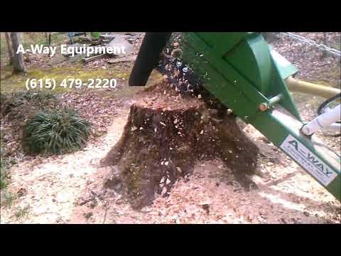 3 Point Hitch Stump Grinder By A-Way Equipment