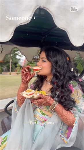 Bride is a Food Lover | Foodie Bride | Wedding Food | Sassy Girl | Beautiful Bride | Wedding Fun