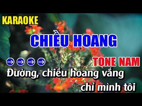 Karaoke Chiều Hoang Karaoke Tone Nam Beat Mới Nhất 2026 Karaoke Phương Thảo