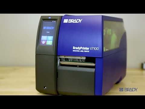 BradyPrinter i7100 Industrial Label Printer: An Overview