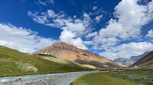 Mountains, Travel, River. Free Stock Video