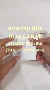 9.1K views · 345 reactions | Over 10 carats for under 10k! 勞 Unwrap...