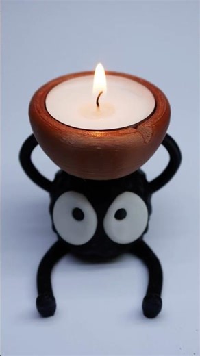 Susuwatari Tea Candle Holder #3dprinting