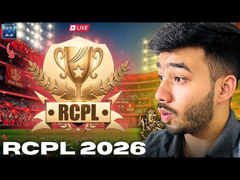 LIVE RCB vs MI 🏆 | RCPL 2026 Unlocked in Real Cricket | #realcricket