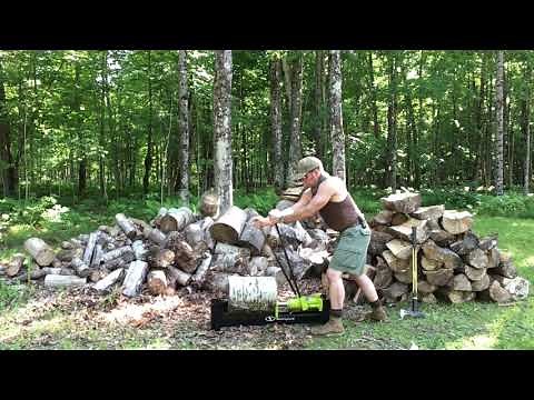 Matt Mann USA 2019-07-03 Sun Joe Manual Log-Splitter