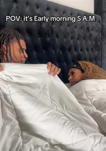 Couple's Early Morning Moments: Relationship Dynamics