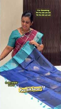 💐 ப்யூர் சில்க் சேலை 💰 விலை தொடர்புகொள்ளவும்📲 வாட்ஸ்அப் ஆர்டருக்கு: 9092556565 / 7092556565