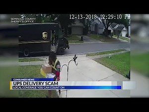 UPS delivery scam
