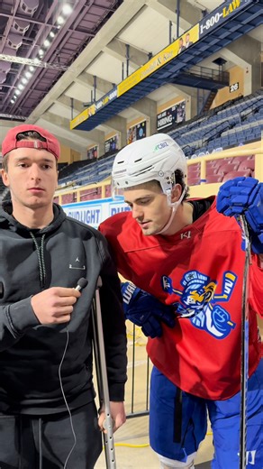 Ever wonder what the guys do before puck drop? 🏒 #RailYardDawgs #SPHL #roanoke | Rail Yard Dawgs
