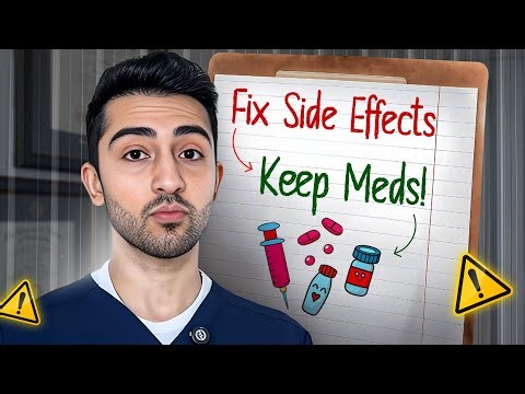 Fix psychiatric side effects without stopping the medication