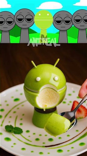 Incredibox Sprunki OC - Android but Cake In Real Life!