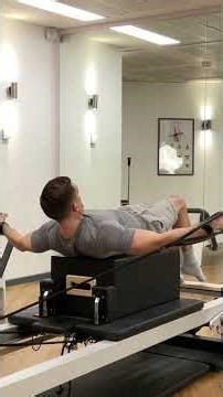 Pilates Reformer, Backstroke Prep, Intermediate #posturepilates