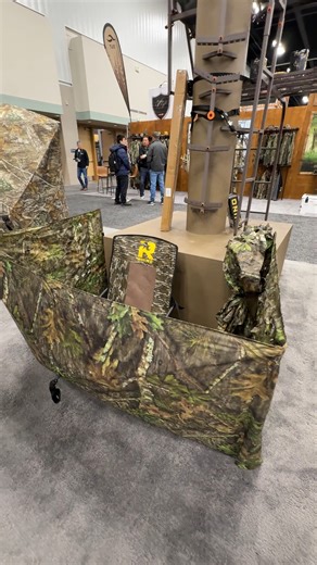 Coming soon to a Rhino dealer near you! Meet the Cut-N-Run - a lightweight, single-hub pop-up blind built for mobility. It packs down small, pops up fast, and keeps you hidden when it matters most. Easy to carry, easy to deploy, and ready to go wherever the birds take you. Pair it with the all-new Rhino Turkey Chair, featuring Bottomland camo, a durable aluminum frame, and a 250 lb weight rating for all-day comfort in the field. Together, this setup is a perfect match for quick, efficient turkey
