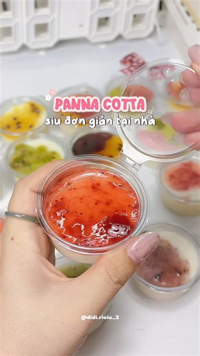 Làm bánh Panna cotta tại nhà #lambanh #pannacotta #handmade