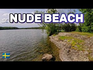 Morning Swim on NUDE Beach 🇸🇪